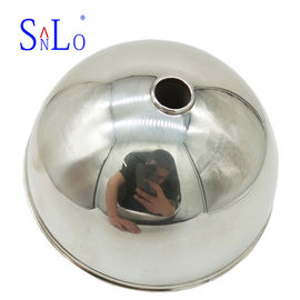 Durable Polished Tank Level Gauges Float Ball With Hole Acid Resistance